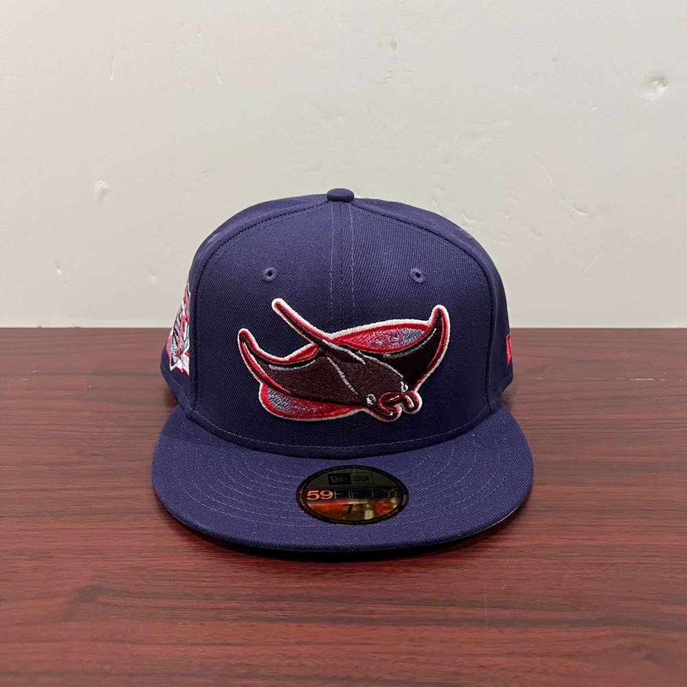 New Era, 59Fifty Fitted Hat, Tampa Bay Rays, Purple
